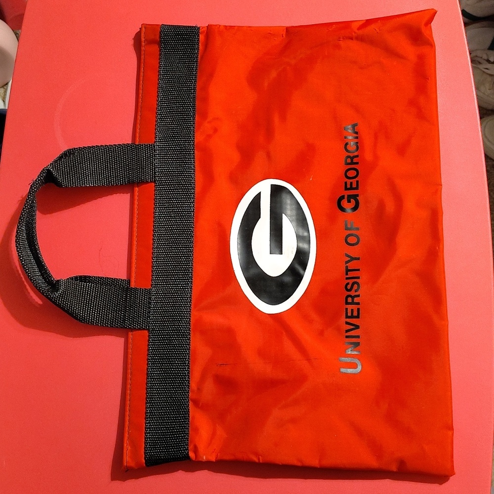 Vintage University of Georgia Red Tote Bag